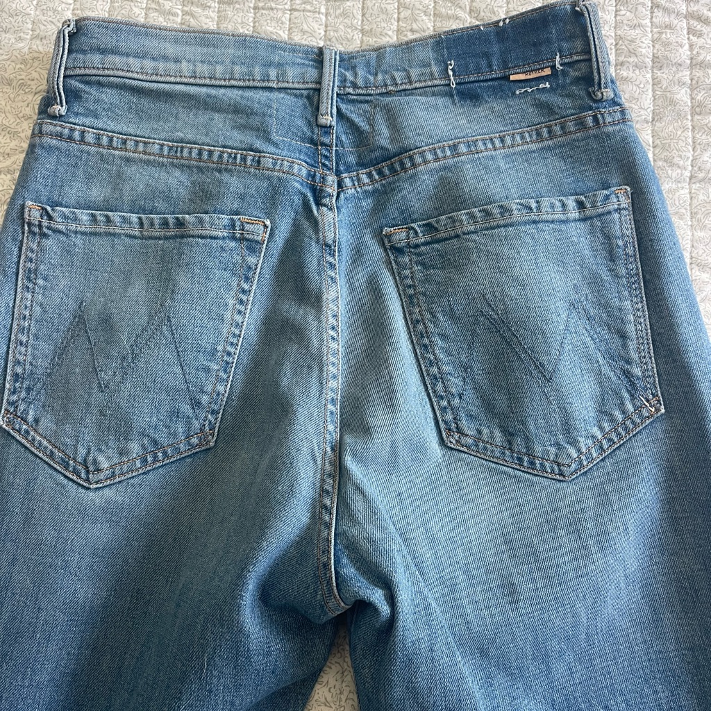 Mother Women's Boot Cut Jeans - Light Blue